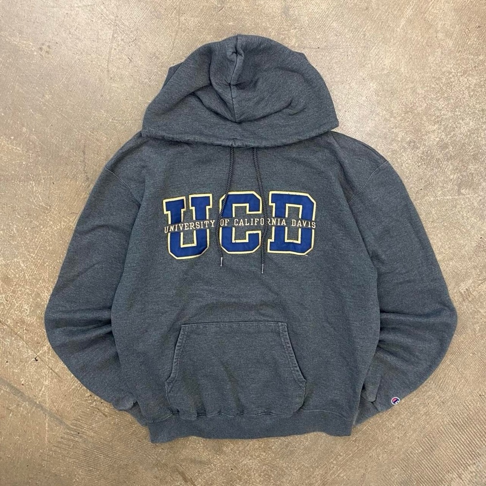 Vintage University of California Davis UC Davis Champion 2000s Hoodie Size M